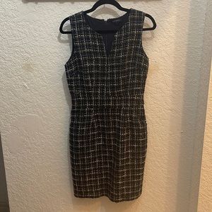 Banana Republic Navy Blue Tweed dress